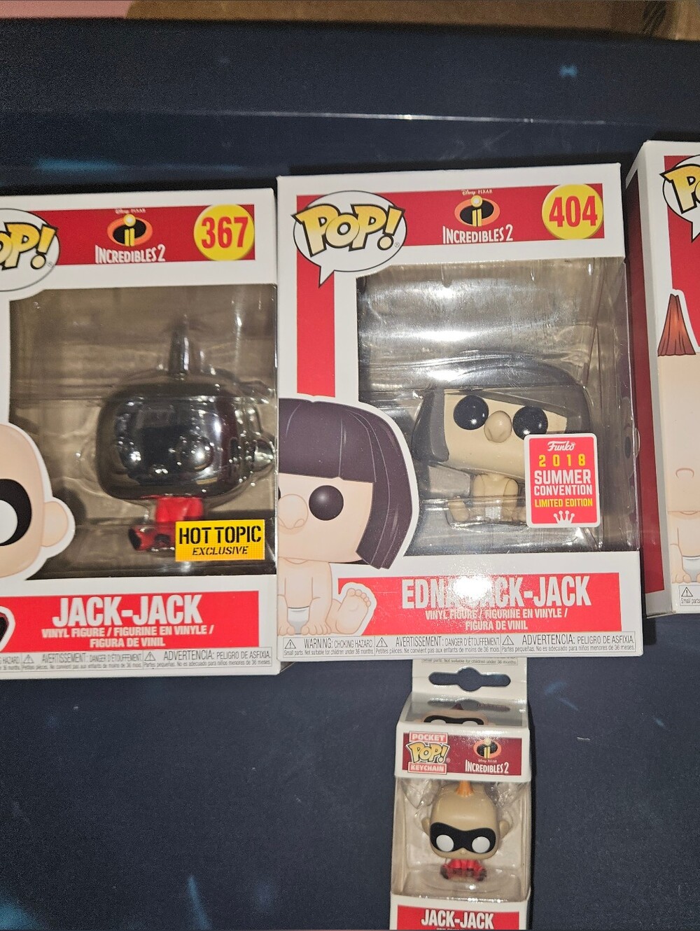 Funko Pop DISNEY Incredibles Jack Jack Lot